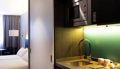 Superior Triple Room, Kitchen