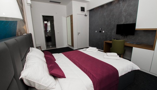Double Room, 1 Queen Bed with Sofa bed, Balcony, Sea View