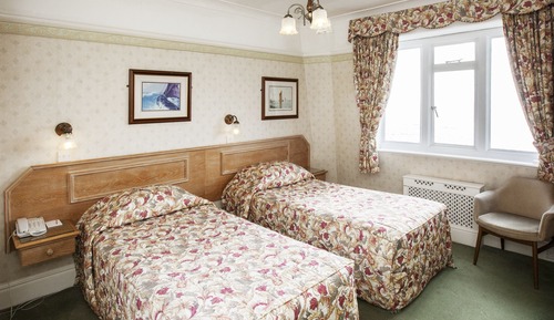 Classic Twin Room, 2 Twin Beds, Sea View