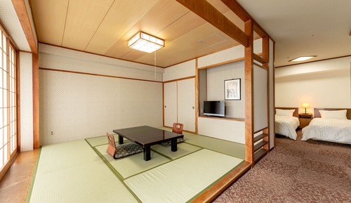 Twin with Tatami space, Non-Smoking, Half Board