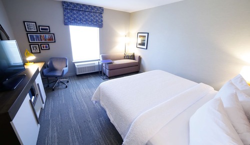 Room, 1 King Bed, Non Smoking, Refrigerator & Microwave