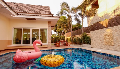 Deluxe Villa, 3 Bedrooms, Pool View, Ground Floor