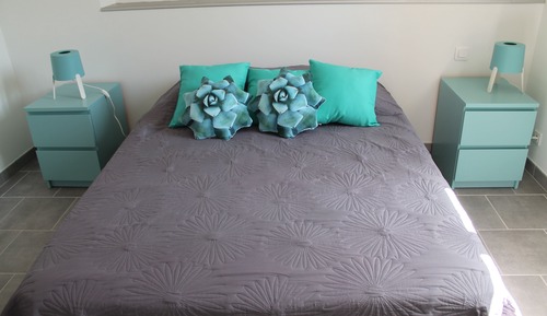 apartment with garden view, 2 bedrooms, 4 people