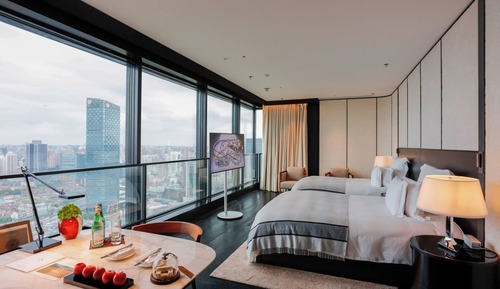 Premium Room, 2 Double Beds, City View