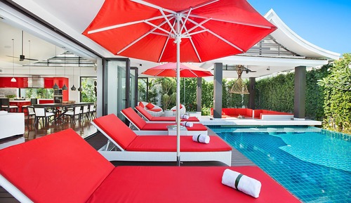 Honeymoon Villa, 5 Bedrooms, Pool View