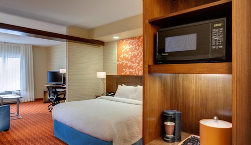 Suite, 1 King Bed with Sofa bed