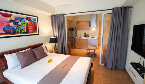 City Condo, 1 Bedroom, Kitchen, City View
