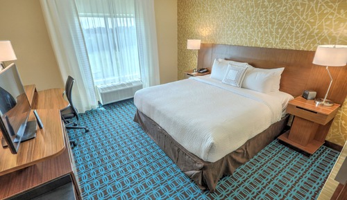 Room, 1 King Bed (Mobility/Hearing Access, Roll-In Shwr)
