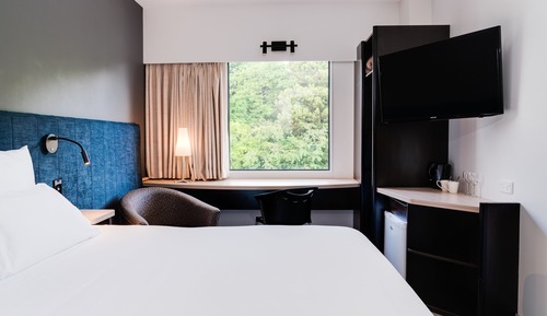 Twin Room, 2 Double Beds, City View