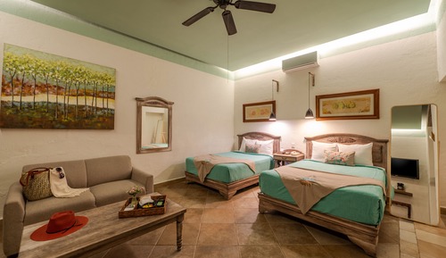 Superior Room, 2 Double Beds, Hot Tub