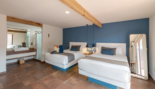Junior Suite, 2 Double Beds, Terrace
