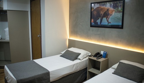 Quarto duplo Solteiro