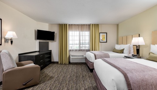 Studio Suite, 2 Double Beds, Accessible (Mobility, Accessible Tub)