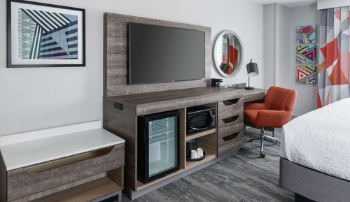 Standard Room, 1 King Bed, Non Smoking, Refrigerator & Microwave
