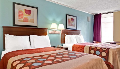 Double Room, 2 Double Beds, Smoking