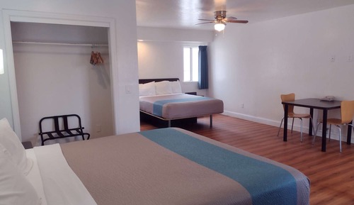 Standard Suite, 2 Queen Beds, Non Smoking, Refrigerator & Microwave