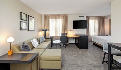 Studio, 1 Queen Bed with Sofa bed
