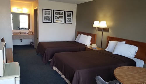 Double Room, 2 Double Beds, Non Smoking