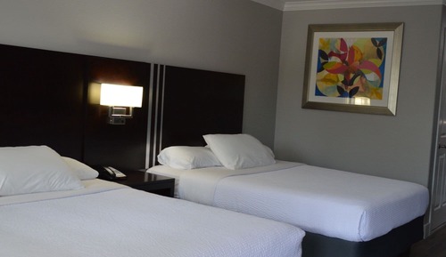 Room, 2 Queen Beds, Non Smoking, Refrigerator & Microwave