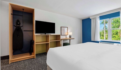 Room, 1 King Bed, Accessible (Mobility & Hearing, Roll-in Shower)