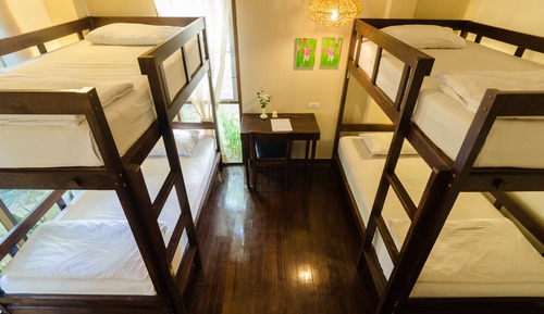 Basic Quadruple Room, Shared Bathroom