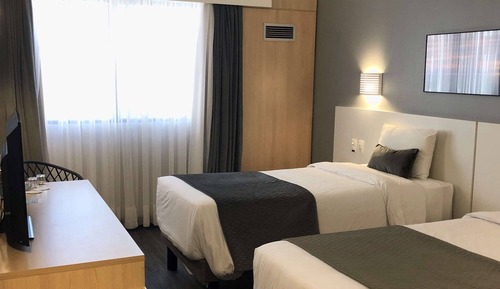 Deluxe Twin Room, 2 Twin Beds, Sea View