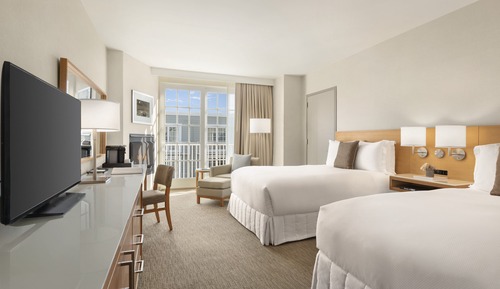 Classic Room, 2 Double Beds, Ocean View