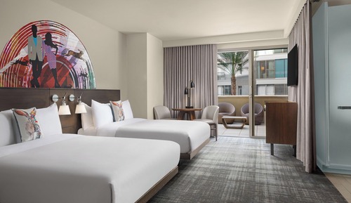 Superior Room, 2 Double Beds, Garden View