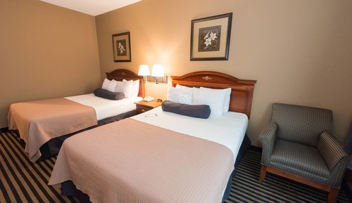 Room, 2 Queen Beds, Non Smoking, Refrigerator & Microwave