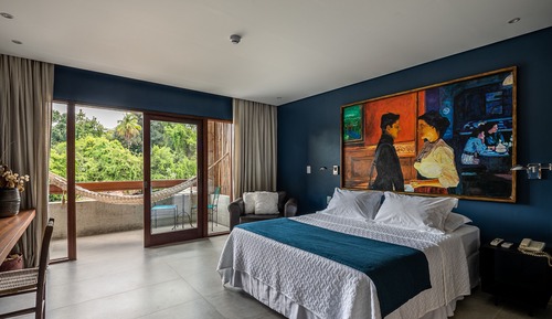 Deluxe Double or Twin Room, Lanai, River View