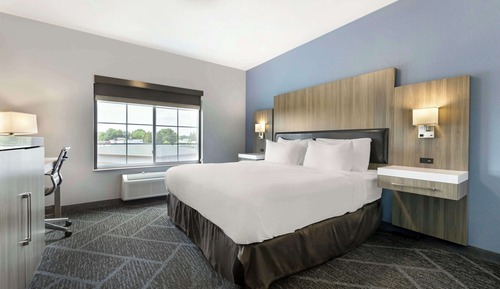 Suite, 1 King Bed, Accessible, Refrigerator & Microwave (with Sofabed)