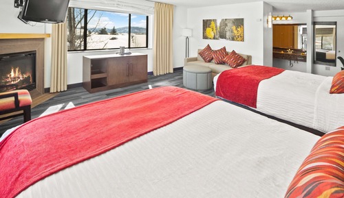 Suite, 2 Queen Beds, Non Smoking, Fireplace (with Sofabed)