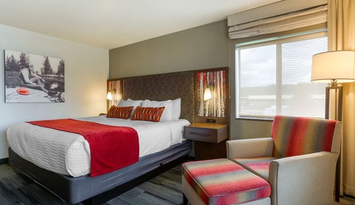 Standard Room, 1 King Bed, Non Smoking, Refrigerator & Microwave
