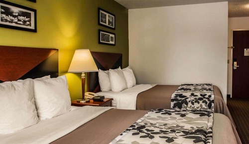 Room, 2 Queen Beds, Accessible, Non Smoking (Roll-In Shower)