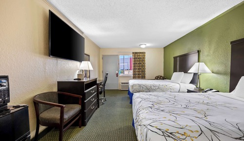 Room, 2 Double Beds, Smoking