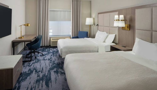 Room, 2 Queen Beds (Mobility Accessible, Roll-in Shower)