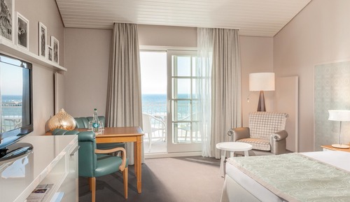 Basic Double or Twin Room, Balcony, Sea View