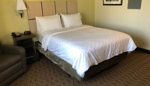 Suite, 1 Queen Bed, Accessible (Communications, Roll-In Shower)