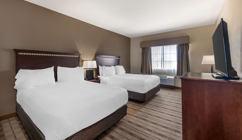 Standard Room, 2 Queen Beds, Non Smoking, Microwave