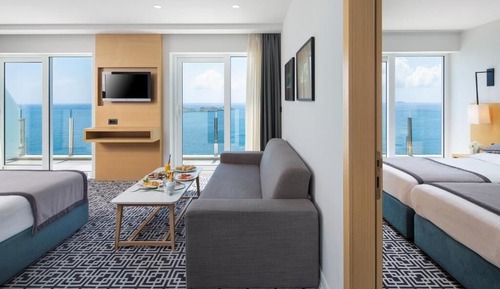 Premium Suite, 2 Bedrooms, Balcony, Sea View