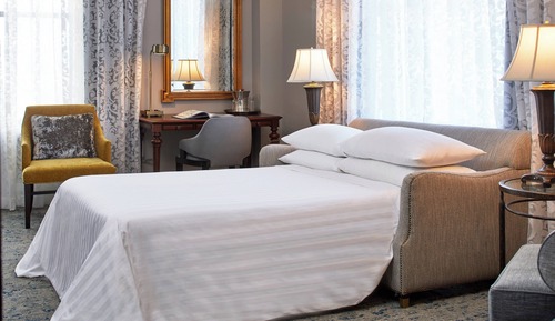 Suite, 1 King Bed with Sofa bed