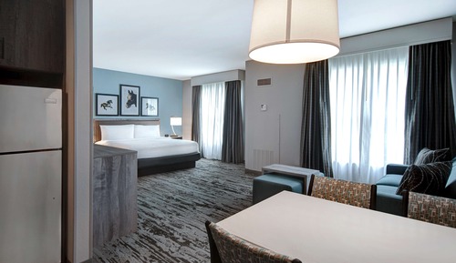 Studio, 1 King Bed with Sofa bed, Accessible (Roll-in Shower)