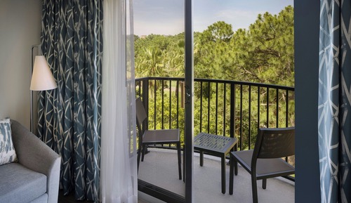 Room, 1 King Bed with Sofa bed, Non Smoking, Balcony (Mobility Accessible, Roll-in Shower)