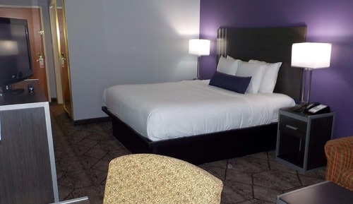 Standard Room, 1 King Bed, Non Smoking, Refrigerator & Microwave