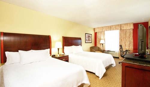 Two queen beds