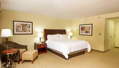 One king accessible room