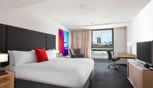 Studio, 1 Double Bed, City View