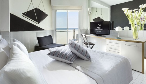 Standard Double Room Single Use, Balcony, Partial Sea View