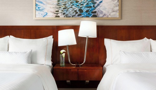 Room, 2 Double Beds, City View