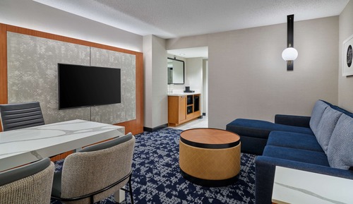 Suite, 2 Double Beds, Accessible, Non Smoking (Hearing)